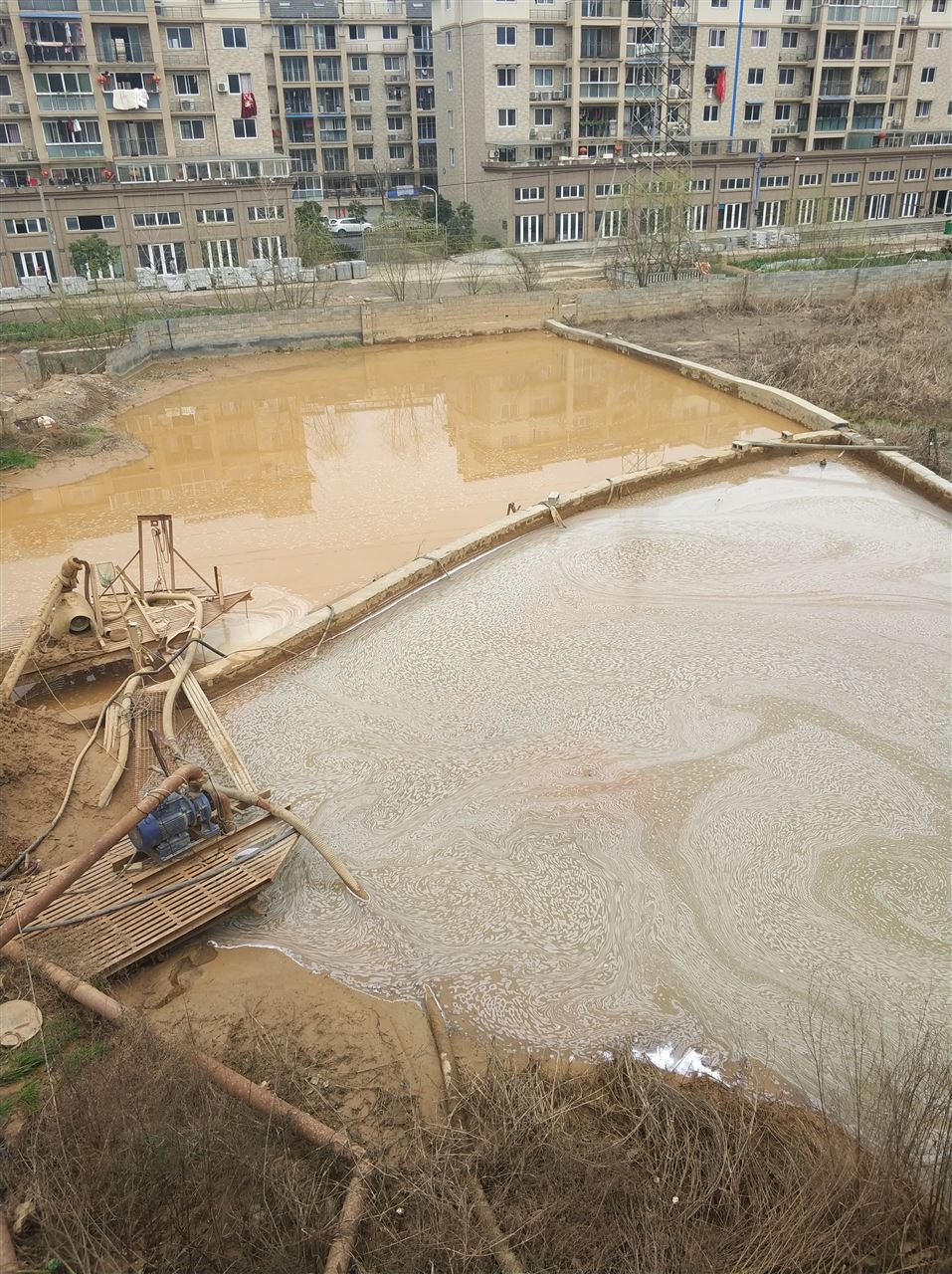 晋江沉淀池淤泥清理-厂区废水池淤泥清淤